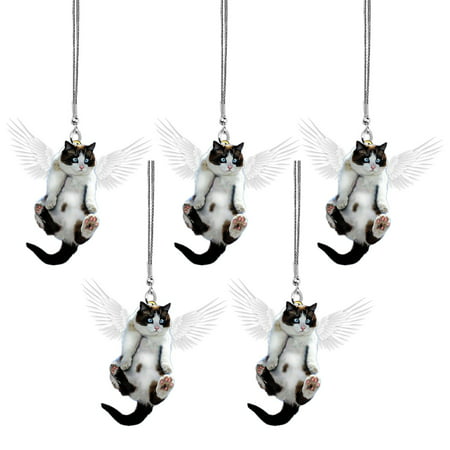 DDgui New Upgraded Cute Cat Car Hanging Ornament with Colorful -Balloon Hanging Ornament Decors HOT DDgui LBB220922-7263