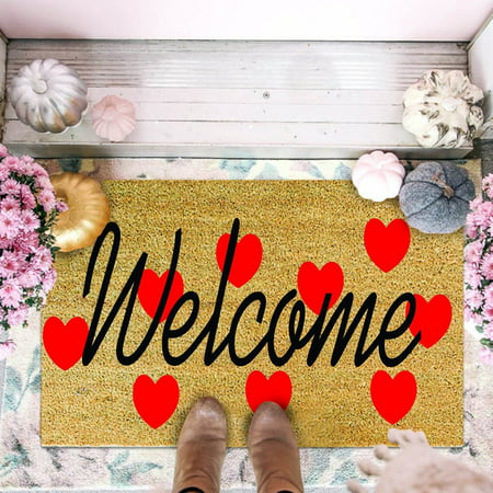 Miximx Valentine S Day Carpet Love Living Room Bedroom Doormat Holiday Floor Mat Gift Mat 50x80CM - New Novel Valentine S Day Carpet LTZ#47483