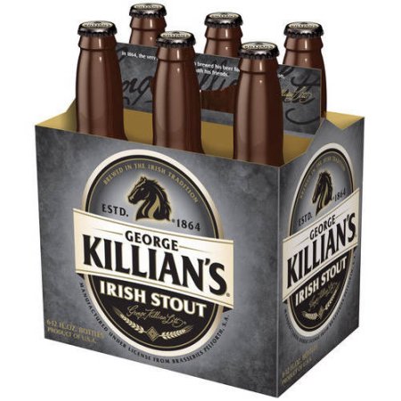 George Killian's Irish Stout Beer, 6 Pack, 12 Fl Oz Bottles