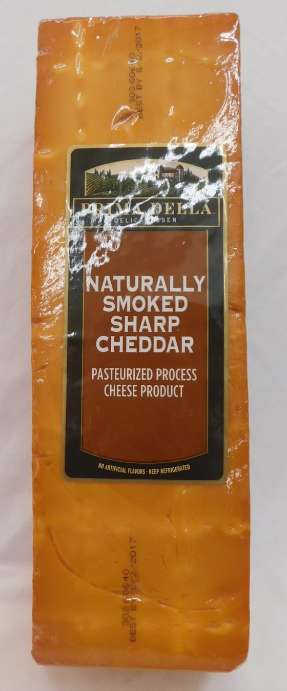 Prima Della Smoked Sharp Cheddar Cheese, Deli Sliced