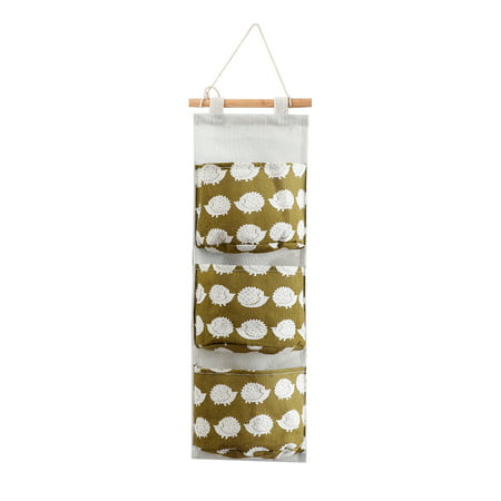 MIANHT 3 Grids Wall Hanging Storage Bag Organizer Creative Household Products - 2022 3 Grids Wall M-#7751