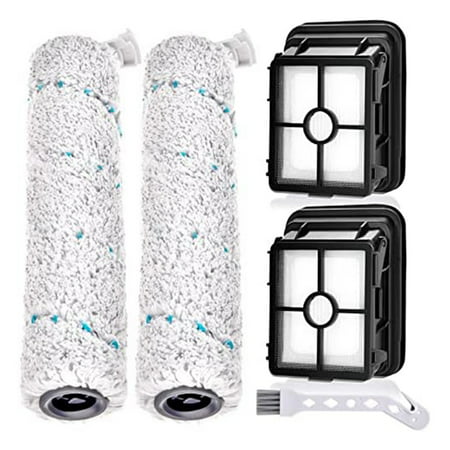 Multi-Surface Brush Roll 2787&Vacuum Filter 1866 for CrossWave Cordless Max 2554 2590 2593 Series Part 1608684