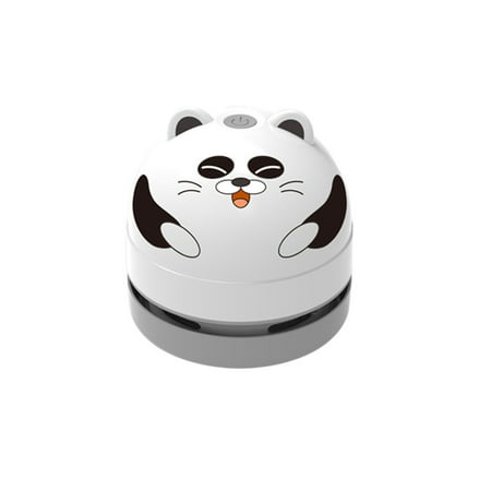 Mini Vacuum Cleaner Desk Office Dust-Home Table Sweeper Desktop Cleaning Tool - Uscallm 2022 White H#4973-a-H#4973