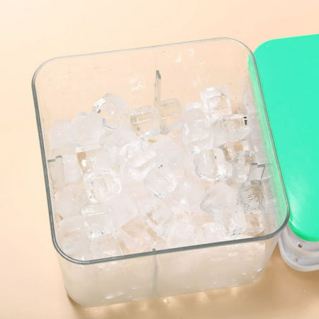 Usupdd Ice Making Ice Box with Lid Household Refrigerator Quick Frozen Ice Box Large Ice Storage Box WAA220811-3439