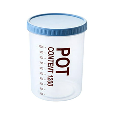 Transparent Food Storage Snack Cans Plastic Grain Storage Sealed Cans - 2022 New Toys Transparent Food Storage W-a#9201