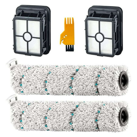 For Bissell CrossWave Cordless Max 2554 2590 2593 Series Vacuum Multi-Surface 2787 Brush Rolls and 1866 Vacuum Filters