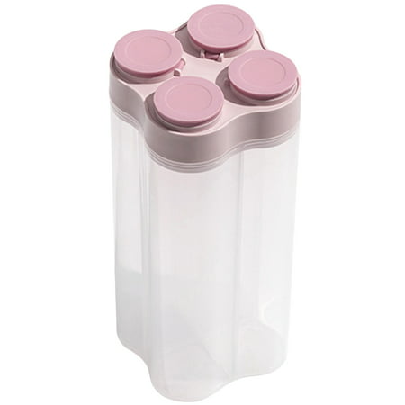 Z#5796，Transparent Food Grain Seal Storage Cans Jar Tank Divider Boxes Kitchen Plastic，，P#5796 CT5