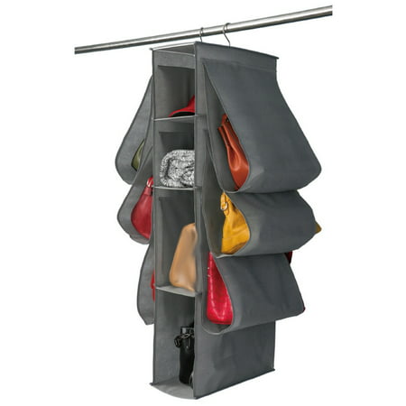 Usupdd Handbag Organizer Homewares Nonwoven 10 Pockets Hanging Closet Storage Bag Usupdd WDD220816-7681