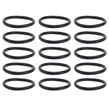 Round Rubber Motor Belt  Good Elasticity Fine Crafts Rubber Motor Belt 15Pcs for Machine for Motor 5405-0005-0134