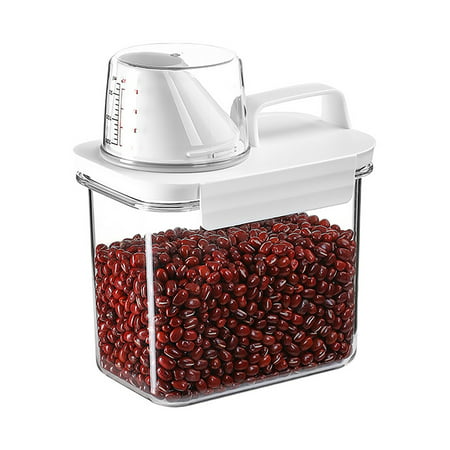 Plastic Cereal Dispenser Storage Box Kitchen Food Grain Rice Container Nice 08HWC15A#5325 2022 the Hot Plastic Cereal Dispenser