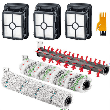 【Trjgtas】 Replacement Parts Roller Brush Hepa Filter Compatible for 2554 2590 2593 2596 Vacuum Cleaner Accessories