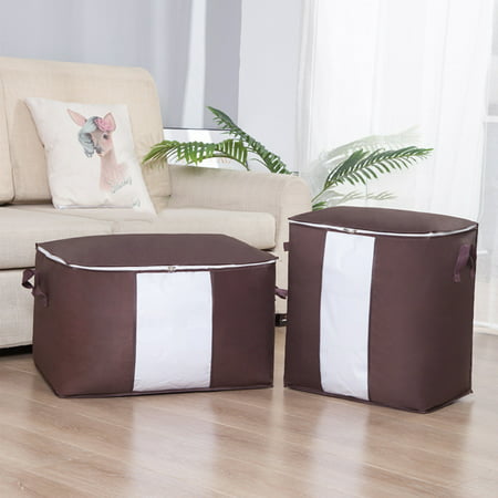 2PC Oxford Cloth Clothing Underwear Storage Bag Foldable Pouches Home Organizer - 2022 New 2PC Oxford Cloth 81DD2-#8775
