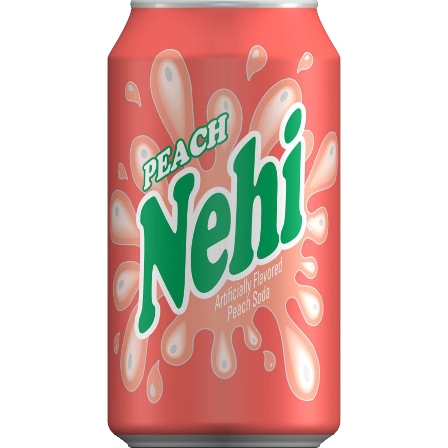 Nehi Caffeine-Free Peach Soda, 12 Fl. Oz., 6 Count