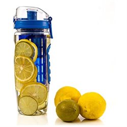 Blue Fruit Flavor Infuser Water Bottle