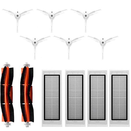 Usupdd New Vacuum Cleaner Accessories Set Brush Filter Main Brush for XIAOMI Roborock-S50 Usupdd WAA220817-7540