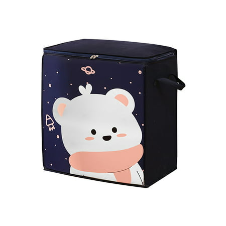 Foldable Storage Bag Clothes Blanket Quilt Closet Sweater Organizer Box Pouch Ljddg#34312 Halloween Decorations Indoor Foldable Storage Bag