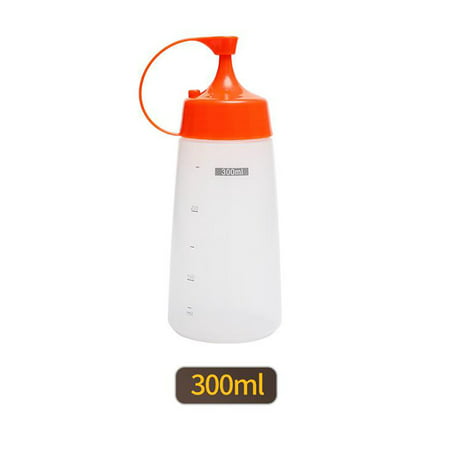 DDgui New Upgraded Scale Squeezing Bottle Squeezing Plastic Bottle Dressing Kitchen Oil Pot DDgui WAA220922-7681