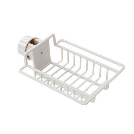 Buodes Kitchen Essentials for New Home Sink Caddy Kitchen Sink Organizer Kitchen Faucet Shelf in Addition to Water Shelf Creative Dishcloth Storage Sh