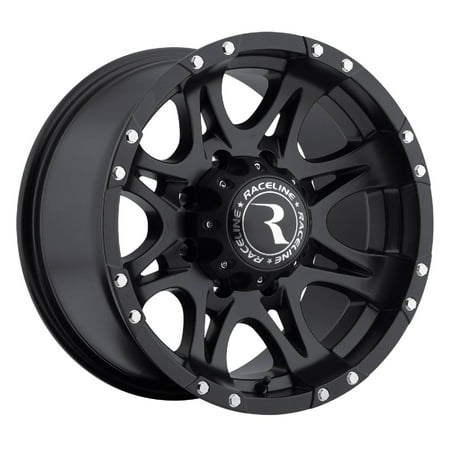 Raceline 944B-OUTLANDER 16  Cast Aluminum Wheel  OUTLANDER BLACK 16X8 6X139.7 0mm Fits Select: 2013 TOYOTA TACOMA DOUBLE CAB  1999-2000 CHEVROLET SILV
