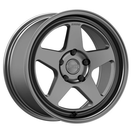 18x8.5 Kansei K12G KNP Gloss Gunmetal Wheel 5x120 (35mm)