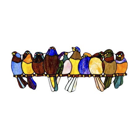 MIANHT Dyed Bird Window Sticker Spring Bird Window Sticker Decoration Hanging Bird - 2022 Dyed Bird Window P-#14838