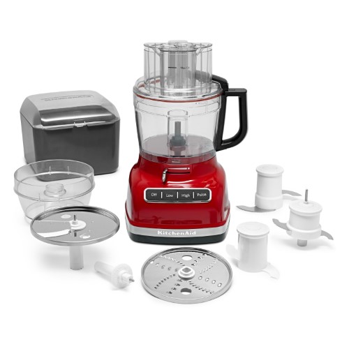 KitchenAid 11 Cup Food Processor, Empire Red