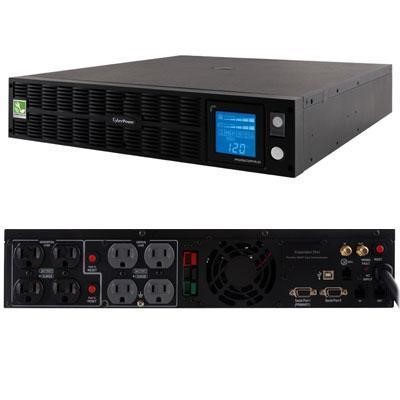 CyberPower - PR1500LCDRTXL2Ua - CyberPower Smart App Sinewave PR1500LCDRTXL2Ua 1500VA Pure Sine Wave RT LCD UPS - 1500