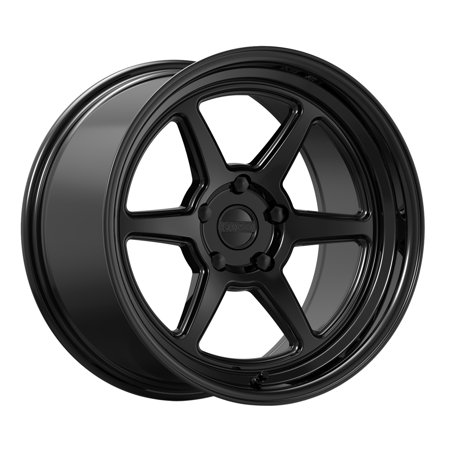 18x9.5 Kansei Wheel K14B Roku Black Wheel 5x100 (22mm)
