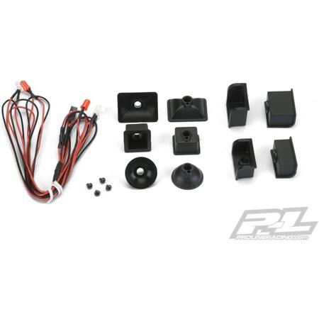 Pro-line Racing Universal LED Headlight & Tail Light Kit: Crawlers  PRO631700  Pro-Line 6317-00 - Universal LED Headlight & Tail Light Kit  Crawling B