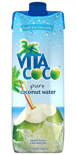 Vita Coco Coconut Water, Original, 33.8 Fl Oz (pack of 12)