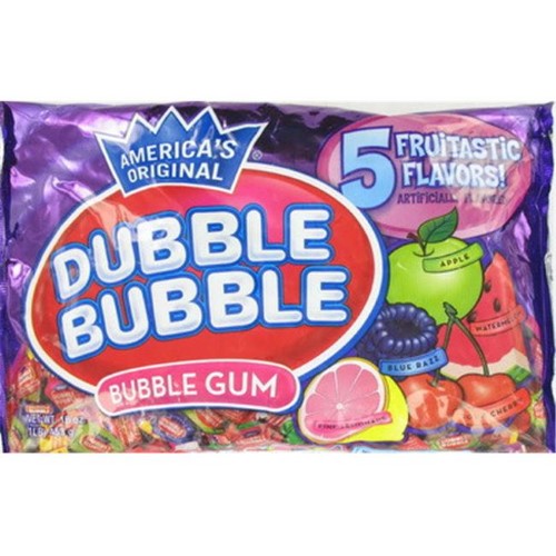 Dubble Bubble 5 Fruitastic Flavors Gum, 16 Oz.