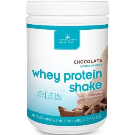 Activz - Whey Protein Chocolate 15-serving Canister Powder Shake