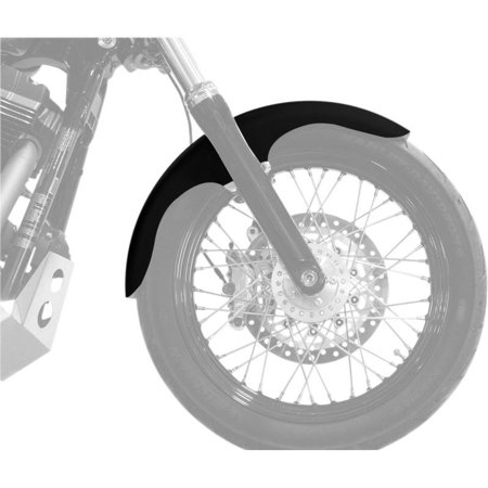 Klock Werks KWF-02-0492 Hugger Series Front Fenders with Mounting Blocks - Klub