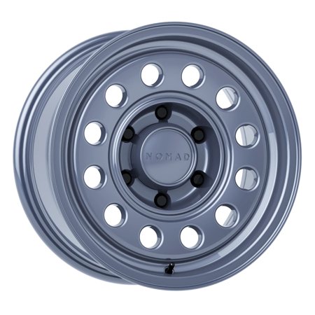 17x8.5 Nomad Wheels N501UG Convoy Utility Gray Wheel 5x150 (-10mm)