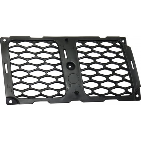 For Jeep Grand Cherokee 2017 18 19 20 2021 Grille Insert Passenger Side | SRT/Trackhawk | Honeycomb Mesh | Textured Black Shell and Insert | Replaceme