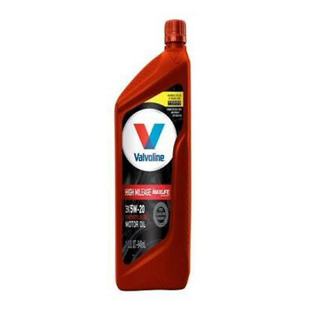 6unit Valvoline 609506 5W-20 Synthetic High Mileage Blend Motor Oil  1 Quart