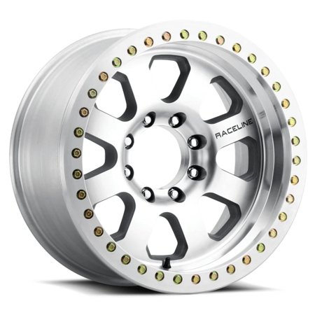 Raceline Monster Rt 17x9.5 6x139.7 -32et Machined Wheel