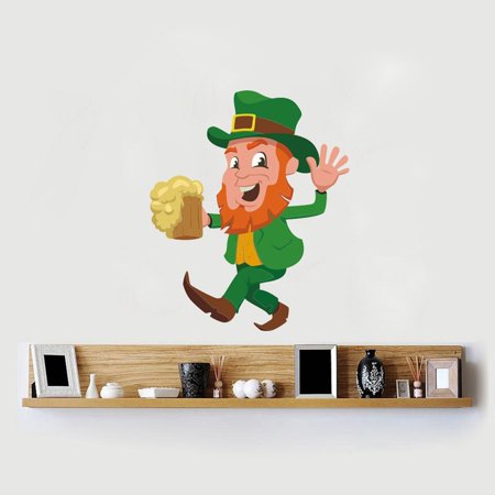 2022 Newest Set of St. Patrick S Day Window Stickers Irish Holiday Wall Stickers Decoration LJ-C#2292 Set of St.