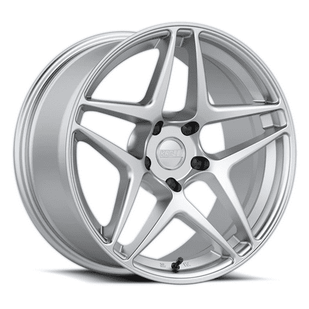 18x9.5 Kansei Wheel K15H Astro Hyper Silver Wheel 5x4.5 (22mm)