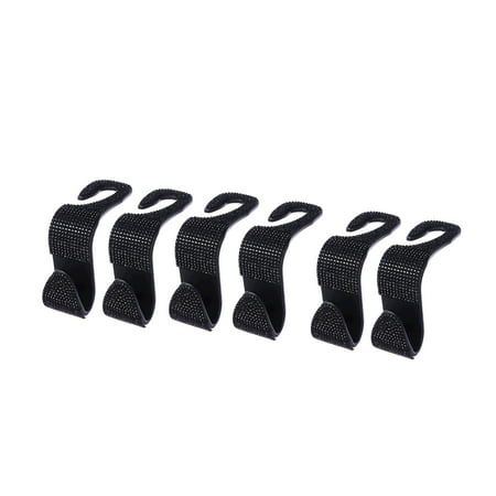 W&6781，Rhinestone Car Seat Hooks Auto Seat Hook Backseat Hangers Organizer Durable Auto Car Hooks for Handbag Purse Clothes H