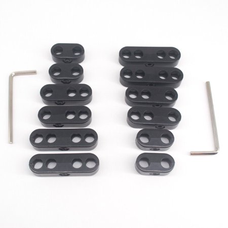 2sets 8.5mm 8.8mm 9mm Spark Plug Wire Separators Dividers Looms Chevy Ford 7343B