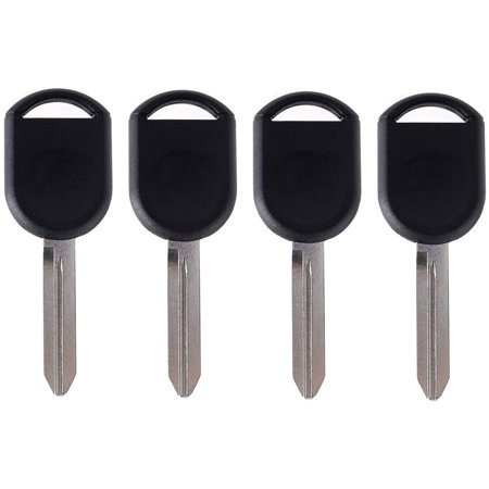 CCIYU H84-PT X 4 Flip Key Fob with Key Blade Replacement for 01 02 03 04 05 06 07 08 09 10 for Ford for Escape for Expedition for Explorer for F-150 f
