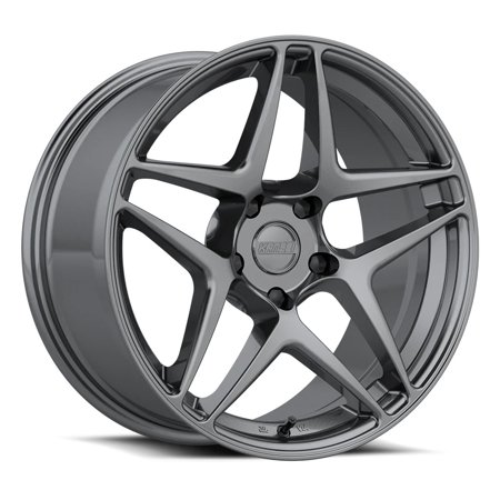 18x9 Kansei K15G Astro Gunmetal Wheel 5x100 (22mm)