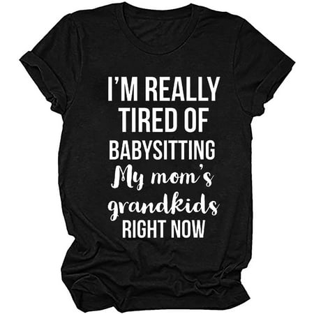 Womens Casual Funny Printe Loose Fit Tee Shirts Blouse Print Shirt Summer Cute Graphic Tees Tops Sexy Workout T-Shirts Going Out Y2k Tshirts A611-4973