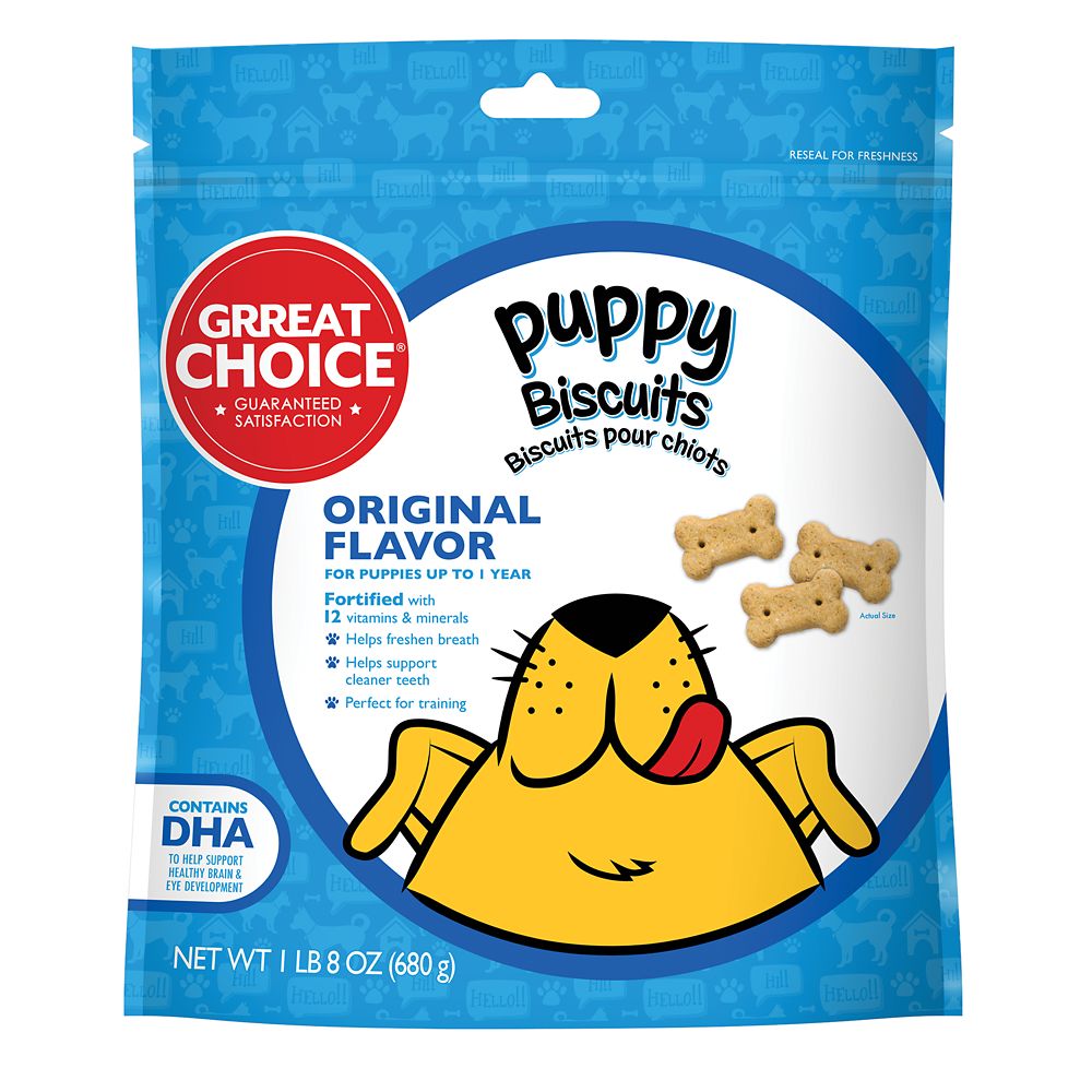 Grreat Choice&reg; Puppy Biscuits Dog Treat Size: 24 Oz