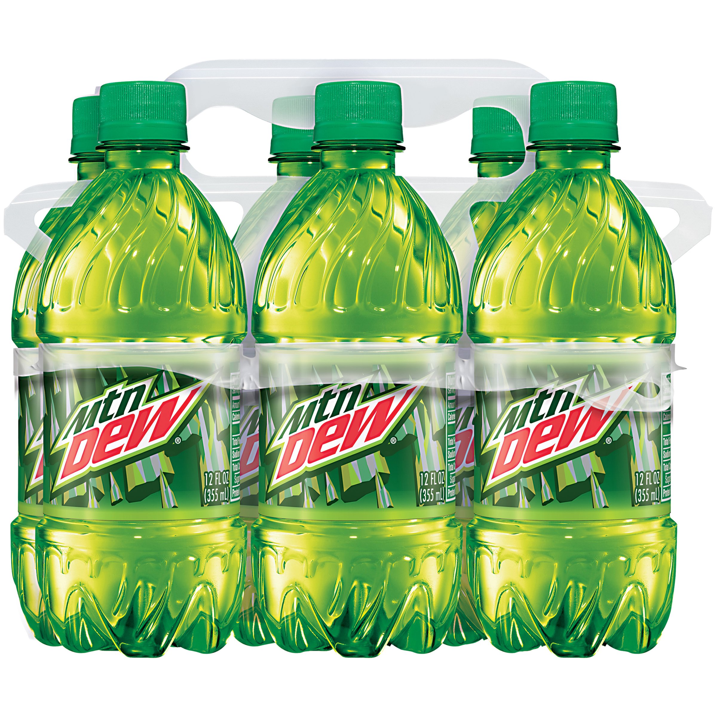 Mountain Dew 6-12 Fl. Oz. Plastic Bottles