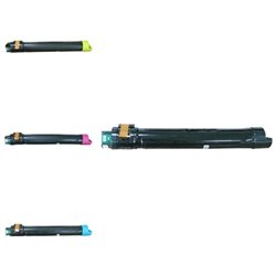 Insten 5 Packs 2x Black+C+M+Y Toner for Xerox WorkCenter 7525 7530 7535 7545