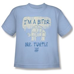 Tootsie Roll Chocolate Candy Tootsie Pop Turtle I'm a Biter Youth T-shirt Tee