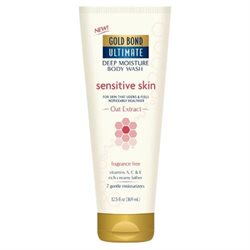 Gold Bond Ultimate Deep Moisture Body Wash, Sensitive Skin, 12.5-Ounce