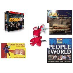Children's Fun & Educational Gift Bundle - Ages 6-12 Years [5 Piece] No. Dbund-6-12-5796